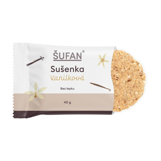 Vanilková sušenka bez lepku, Šufan, 40 g-29745