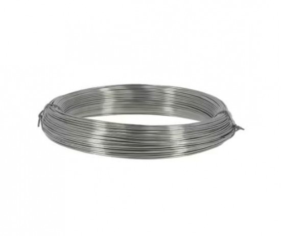 Vázací drát, rozměr 50 m x 0.8 mm, stříbrný