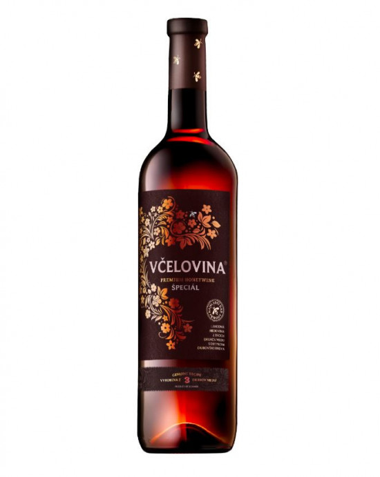 Včelovina speciál DeLuxe v dárkové kazetě, Včelco 13 % obj., 0.75 l-23100