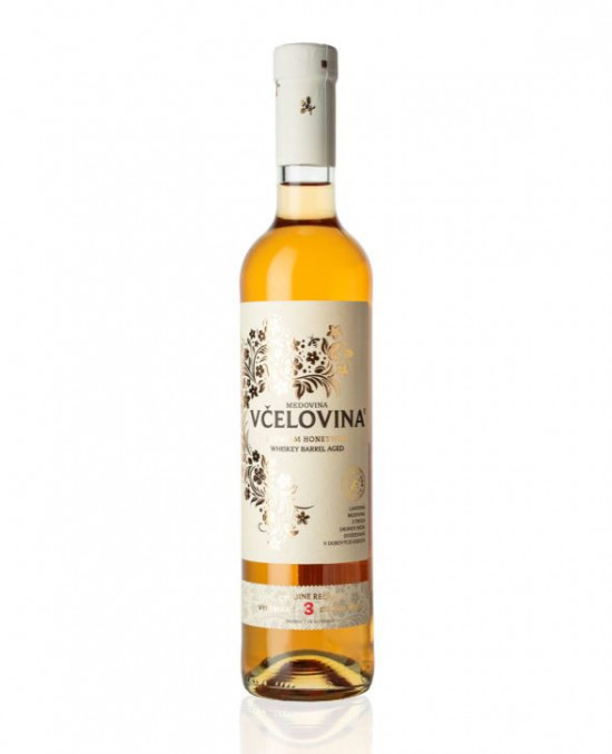 Včelovina Whiskey Barrel Aged, Včelco 13 % obj., 0.5 l