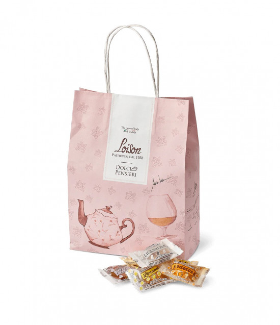 Výběr ovocných a bylinných čajových sušenek, taštička, 280 g-29354