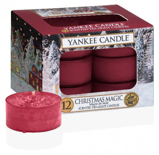 YANKEE svíčka čajová Christmas Magic 12ks-102