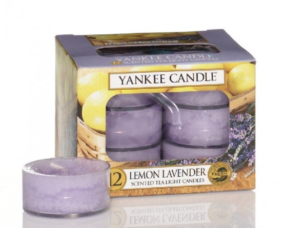 YANKEE svíčka čajová Lemon Lavender 12ks-1221