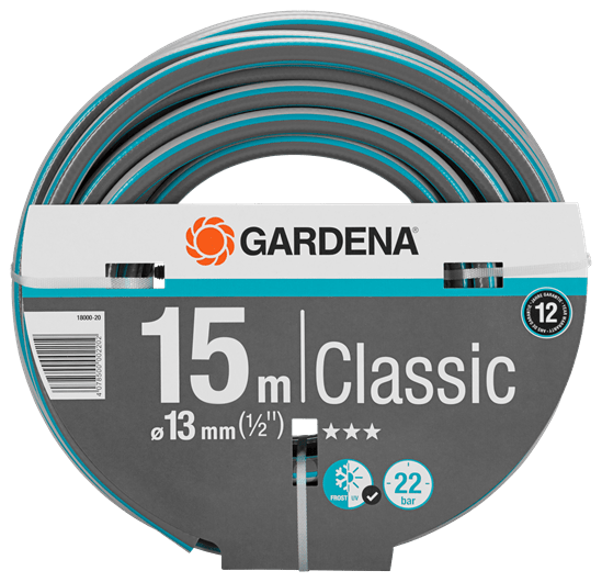 Zahradní hadice Gardena Classic 13 mm (1/2"), délka 15 m