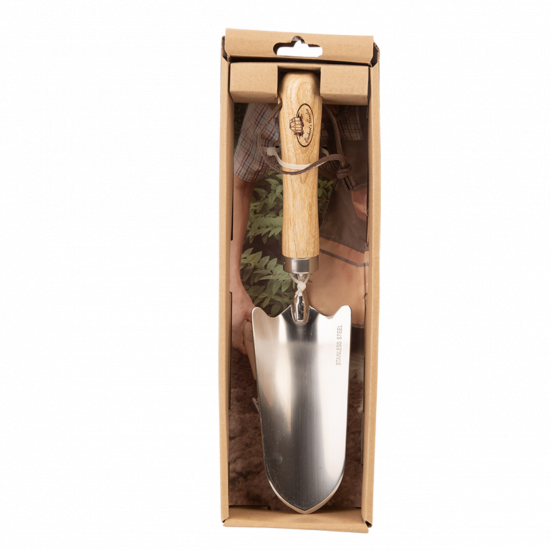 Zahradní lopatka Esschert Design, délka 32 cm, nerezová-12744