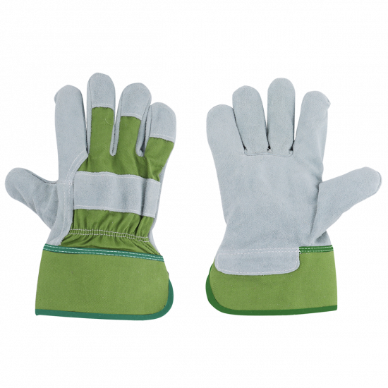 Levně Zahradní rukavice Esschert Design, UNISEX, velikost L, šedo - zelené