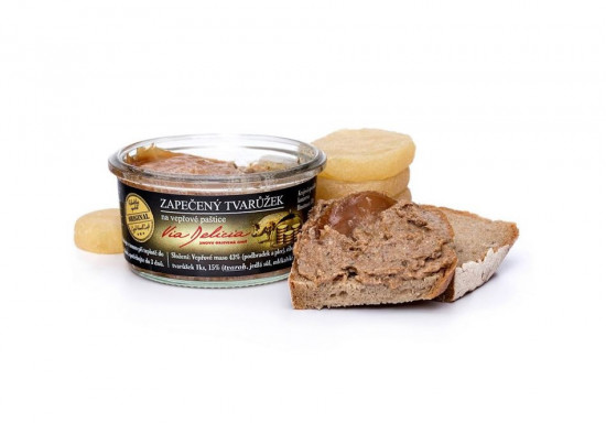 Zapečený tvarůžek ve vepřové paštice, Via Delicia, 130 g-25306