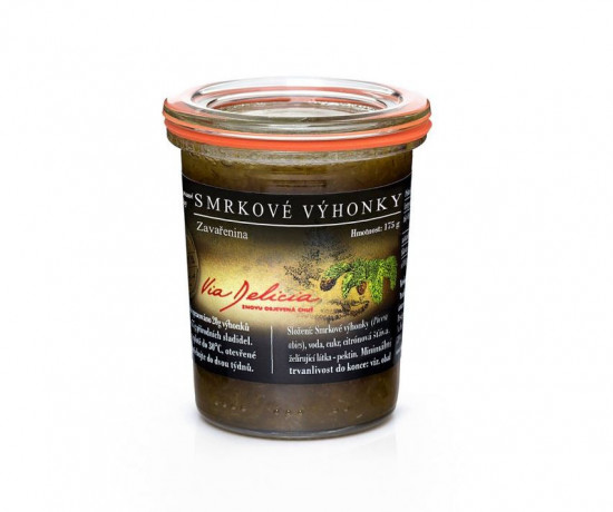 Zavařenina ze smrkových výhonků, Via Delicia, 175 g-25264