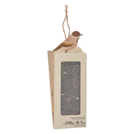 Závěsné krmítko pro ptáky se semínky slunečnice, Esschert Design, 230 g
