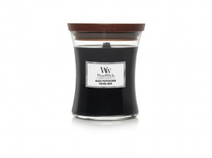 Aromatická svíčka váza, WoodWick Black Peppercorn, hoření až 65 hod