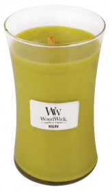 Aromatická svíčka váza, WoodWick Willow, hoření až 120 hod