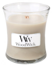 Aromatická svíčka váza, WoodWick Wood Smoke, hoření až 30 hod
