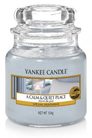 Aromatická svíčka, Yankee Candle A Calm & Quiet Place, hoření až 30 hod