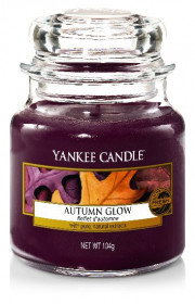 Aromatická svíčka, Yankee Candle Autumn Glow, hoření až 30 hod