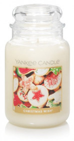 Aromatická svíčka, Yankee Candle Christmas Wish, hoření až 150 hod