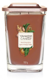 Aromatická svíčka, Yankee Candle Elevation Sweet Orange Spice, hoření až 80 hod