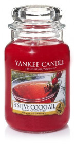Aromatická svíčka, Yankee Candle Festive Cocktail, hoření až 150 hod