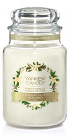Aromatická svíčka, Yankee Candle French Vanilla, hoření až 150 hod