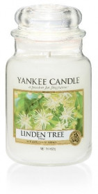 Aromatická svíčka, Yankee Candle Linden Tree, hoření až 150 hod