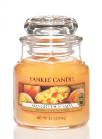 Aromatická svíčka, Yankee Candle Mango Peach Salsa, hoření až 30 hod