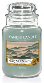 Aromatická svíčka, Yankee Candle Misty Mountains, hoření až 150 hod