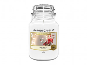Aromatická svíčka, Yankee Candle North Pole, hoření až 150 hod