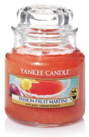 Aromatická svíčka, Yankee Candle Passion Fruit Martini, hoření až 30 hod