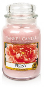 Aromatická svíčka, Yankee Candle Peony, hoření až 150 hod