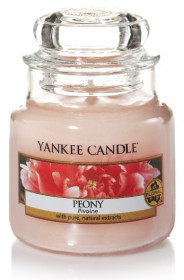 Aromatická svíčka, Yankee Candle Peony, hoření až 30 hod