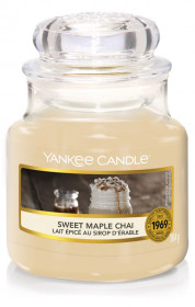 Aromatická svíčka, Yankee Candle Sweet Maple Chai, hoření až 30 hod