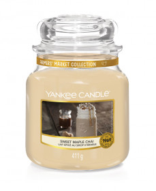 Aromatická svíčka, Yankee Candle Sweet Maple Chai, hoření až 75 hod