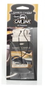 Aromatická visačka do auta, Yankee Candle New Car Scent, papírová, provonění až 4 týdny