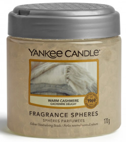 Aromatické perly, Yankee Candle Spheres Warm Cashmere, provonění až 4 týdny