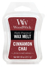 Aromatický vosk, WoodWick Cinnamon Chai, provonění minimálně 8 hod