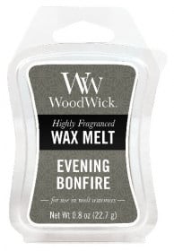 Aromatický vosk, WoodWick Evening Bonfire, provonění minimálně 8 hod