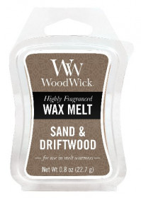Aromatický vosk, WoodWick Sand & Driftwood, provonění minimálně 8 hod