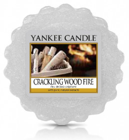 Aromatický vosk, Yankee Candle Crackling Wood Fire, provonění až 8 hod