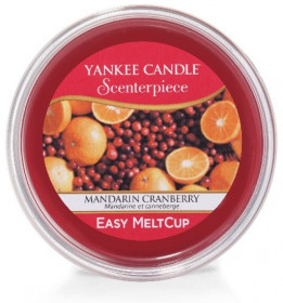Aromatický vosk, Yankee Candle Scenterpiece Mandarin Cranberry, provonění okolo 24 hod