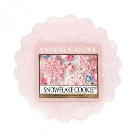 Aromatický vosk, Yankee Candle Snowflake Cookie, provonění až 8 hod