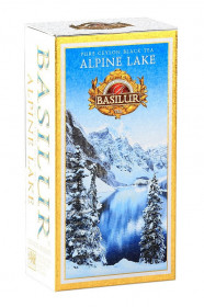 Aromatizovaný černý čaj, Basilur Infinite Moments Alpine Lake, plechová dóza, sypaný, 75 g