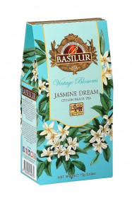 Aromatizovaný černý čaj, Basilur Vintage Blossoms Jasmine Dream, sypaný, 75 g