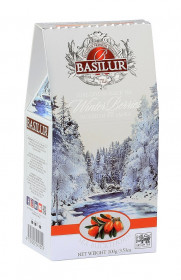 Aromatizovaný černý čaj, Basilur Winter Berries Sea Buckthorn, sypaný, 100 g