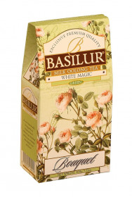 Aromatizovaný zelený čaj, Basilur Bouquet White Magic, sypaný, 100 g