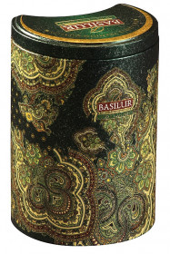 Aromatizovaný zelený čaj, Basilur Orient Moroccan Mint, plechová dóza, 100 g