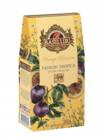 Aromatizovaný zelený čaj, Basilur Vintage Blossoms Passion Tropica, sypaný, 75 g