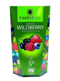 Aromatizovaný zelený čaj, Eminent Wildberry, sypaný, 100 g