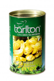 Aromatizovaný zelený čaj, Tarlton Green Jack Fruit, plechová dóza, sypaný, 100 g