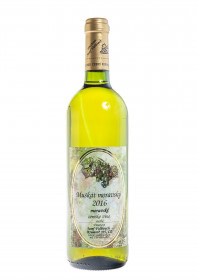Bílé suché víno, Vinařství Josef Valihrach Muškát moravský 2016, 12% obj., 0.75 l