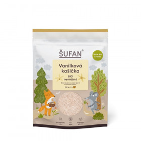 Bio bezlepková vanilková kašička - nemléčná, Šufan, 180 g