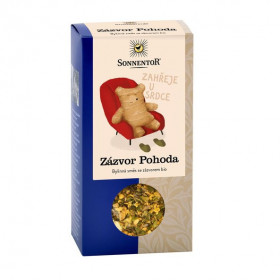 BIO bylinný čaj se zázvorem, Sonnentor Zázvor Pohoda, sypaný, 60 g
